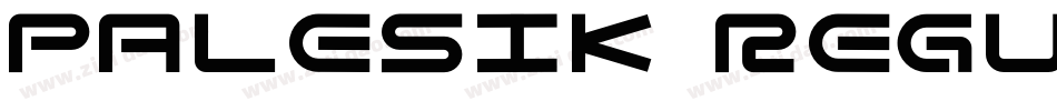 Palesik Regular字体转换